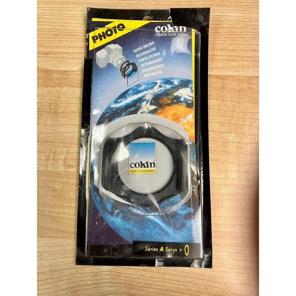Cokin Filters, Filter Holder and Tiffen 55 SR Polarizer Lens.